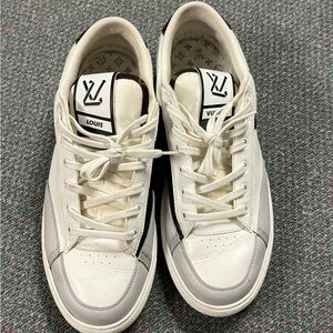 Louis Vuitton Cream and Black Men's Sneakers
